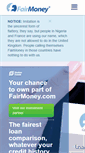 Mobile Screenshot of fairmoney.com